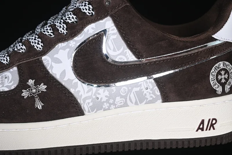 All categories Nk Air Force 1 Air Force series Nk Air Force 1 Low Air Force low top Nike Air Force 1'07 Low Crow Heart joint light chestnut suede Air Force 1 low top casual sneakers SY1388-010